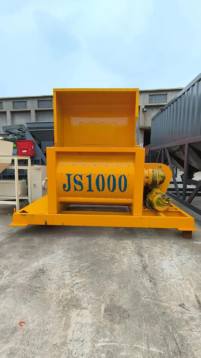 JS1000強制式混凝土攪拌機 建筑工程中的高效動力核心